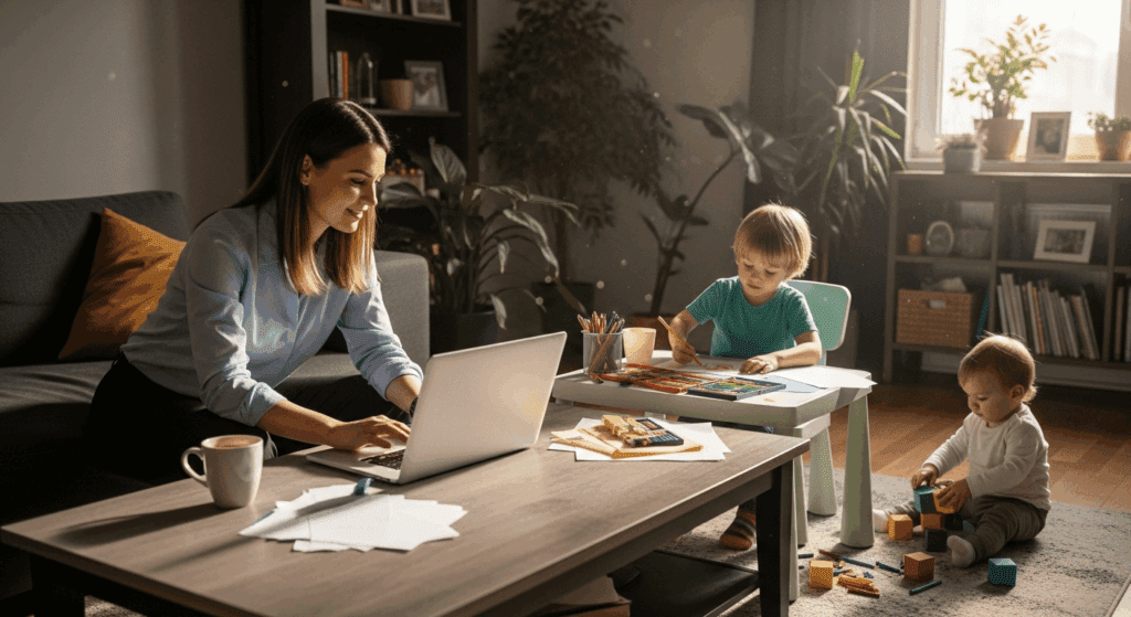 Trabalho e Educação dos Filhos Pequenos